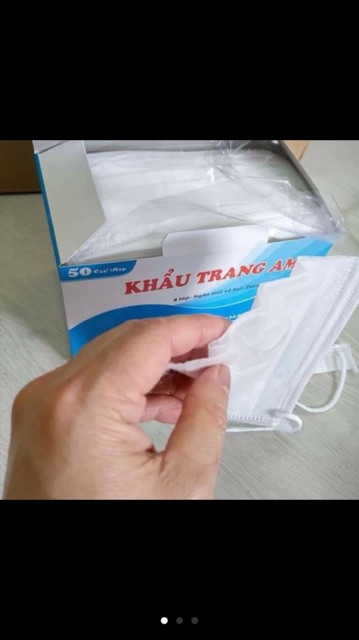 Khẩu trang 4 lớp AMI màu trắng( hộp 50c) | BigBuy360 - bigbuy360.vn