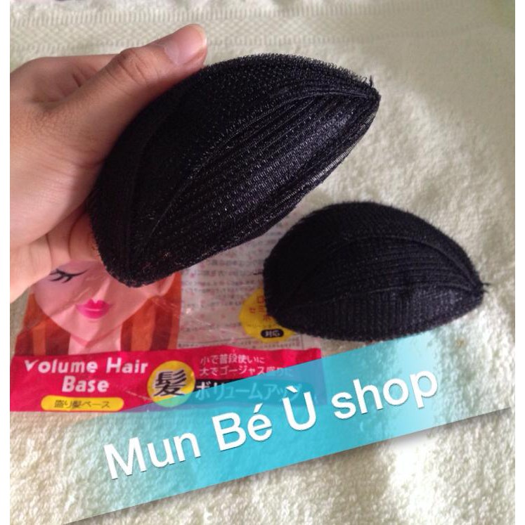 Set 2 miếng độn mái phồng độn phồng tóc giúp tóc bồng bềnh