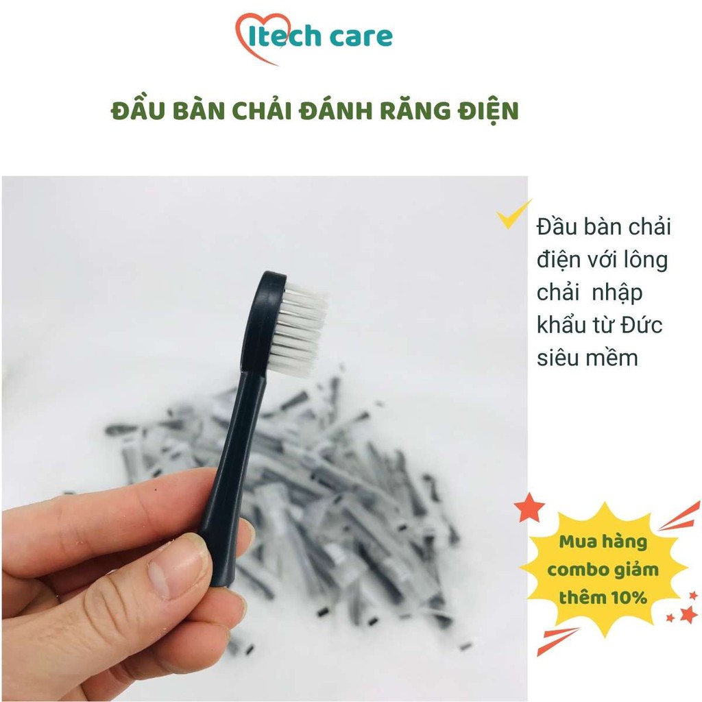 Đầu bàn chải đánh răng điện X3 Itech care lông chải siêu mềm