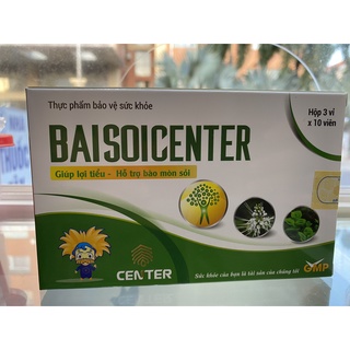 Bài sỏi Center, giúp lợi tiểu, hỗ trợ quá trình tán nhỏ và bài tiết sỏi thận, sỏi mật.