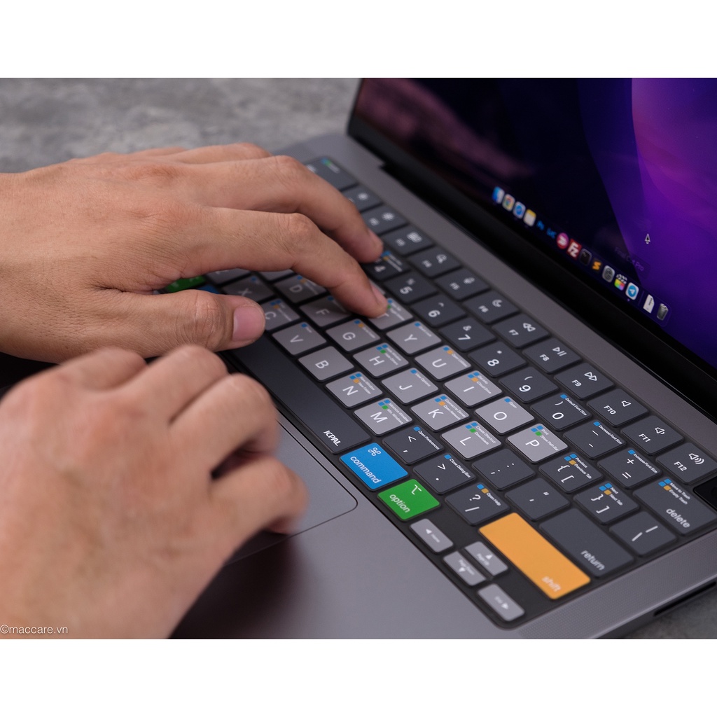Phủ phím Macbook M1, M2 JCPAL chính hãng