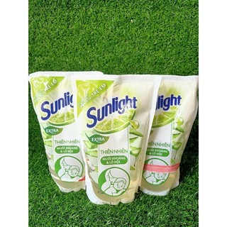 [SIÊU RẺ] Túi nước rửa chén Sunlight Muối khoáng & Lô hội 550g