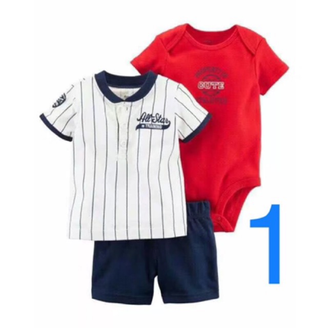 [Xả Kho] Set Body + Quần Áo Hè Bé Gái 3-12kg Chất Cotton Bền Đẹp Mùa Hè