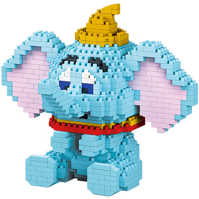 Đồ Chơi Lắp Ráp Mô Hình Chú Voi Dumbo Đen 7156 Cho Trẻ Em