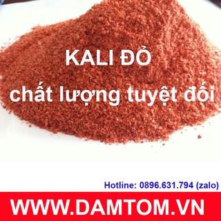 Phân kali đỏ cho cây trồng tăng năng suất và chất lượng sản phẩm, gói 500g