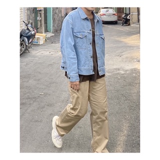 (Big size) Quần kaki ống suông rộng Japan  ( thương hiệu Workwear nổi tiếng của Nhật )