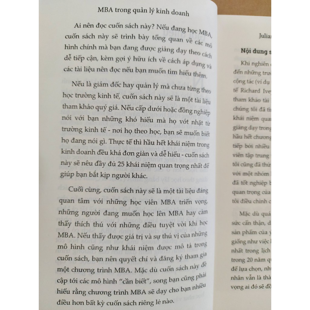 Sách:MBA Trong Quản Lý Kinh Doanh | BigBuy360 - bigbuy360.vn