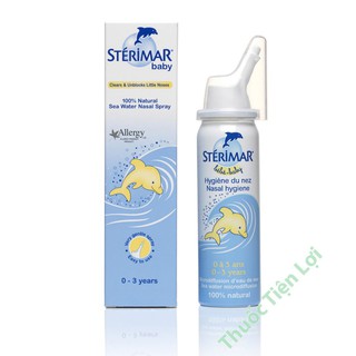 Xịt nước muối biển Sterimar Baby