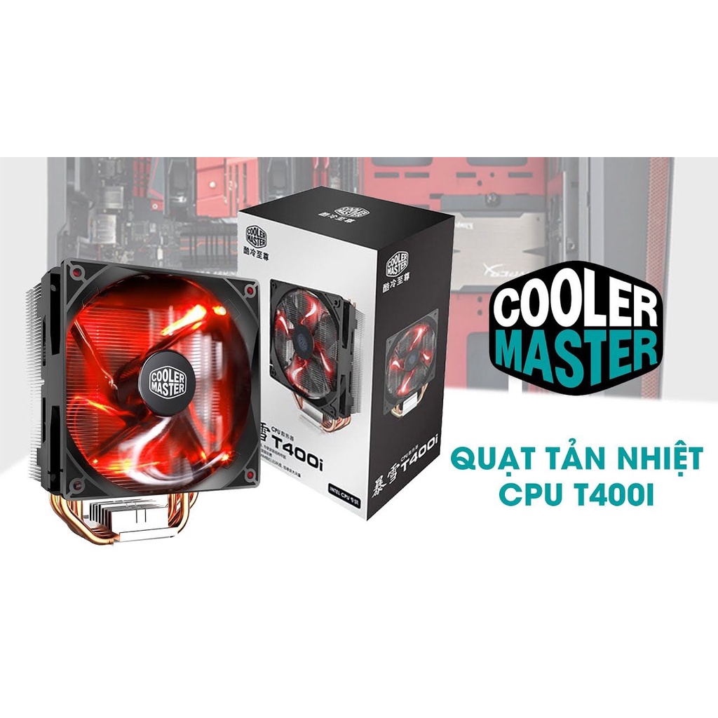 Quạt tản nhiệt CPU CoolerMaster T400i-Hiệu năng cao thumbnail