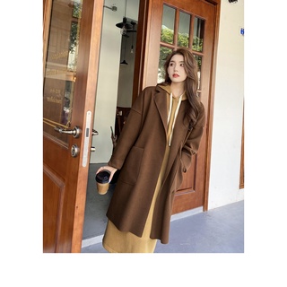 Áo khoác da lộn Oversize hàng thu đông loại 1