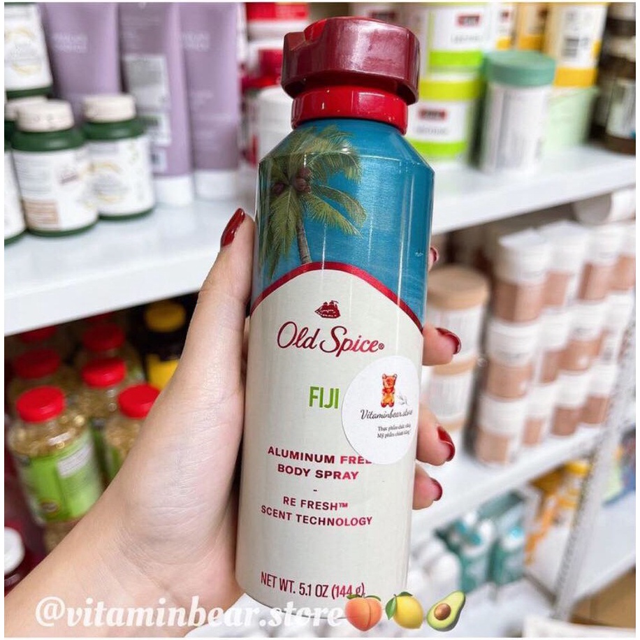 Xịt khử mùi FIJI cho nam giới