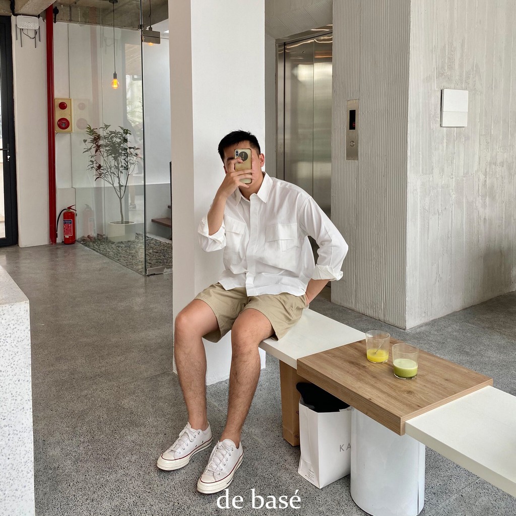 Áo Sơ Mi Trắng - Whitebox Shirt - De Basé