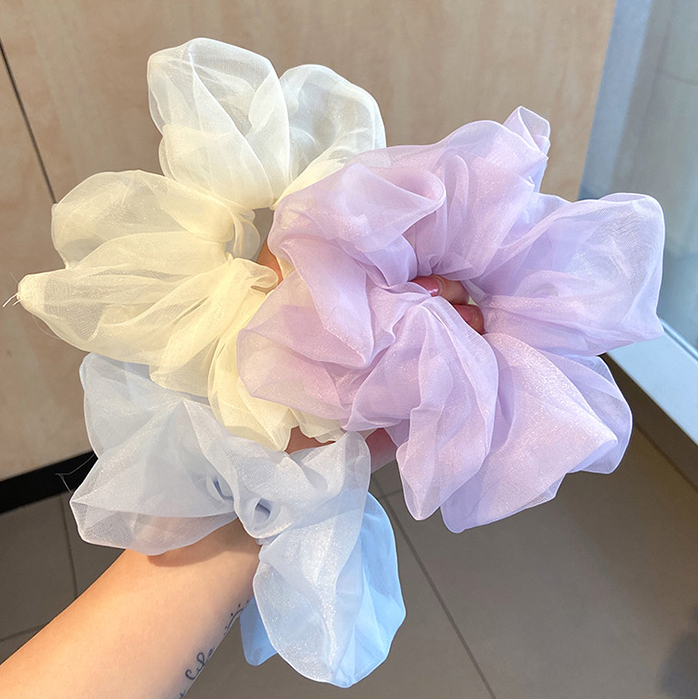 vòng tóc vải Dây Buộc Tóc Co Giãn Phong Cách Cổ Điển Dễ Thương Cho Bạn Nữ