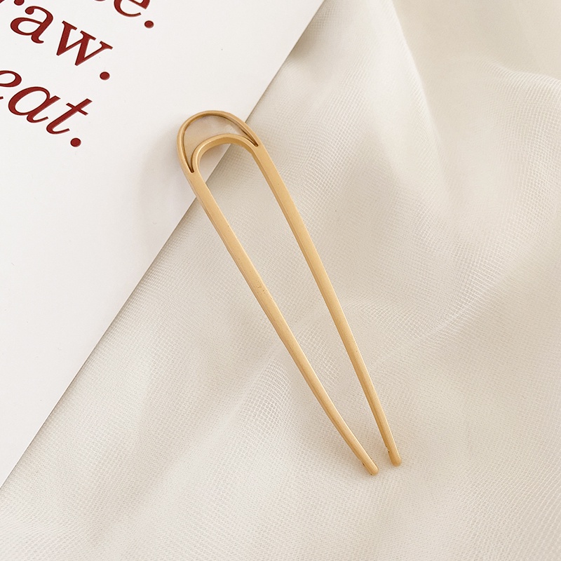 Kẹp Tóc Chữ U Thiết Kế Đơn Giản Thời Trang Cho Nữ