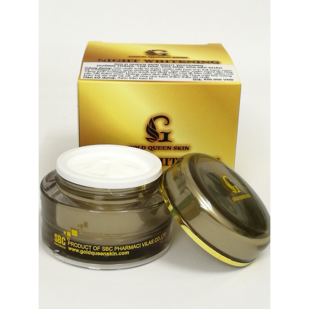 Kem dưỡng trắng da ban đêm Gold Queen Skin | BigBuy360 - bigbuy360.vn