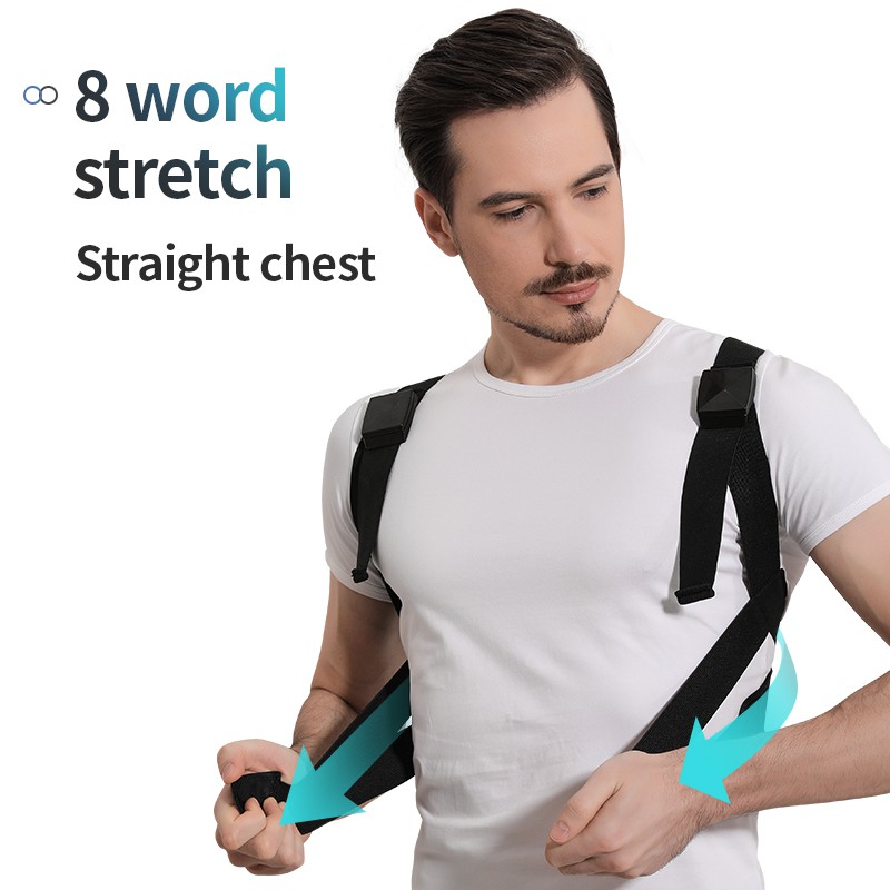 Đai Đeo Hỗ Trợ Điều Chỉnh Tư Thế Lưng Junlaikang Có Nam Châm Cho Nam Nữ