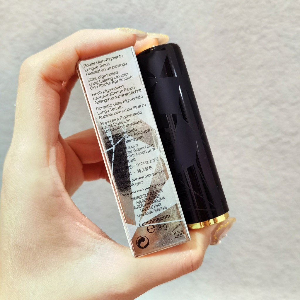 LANCOME (Hàng Mới Về) Son Môi Dưỡng Ẩm Màu Đen # 01 # 03 # 274 # 481 | BigBuy360 - bigbuy360.vn