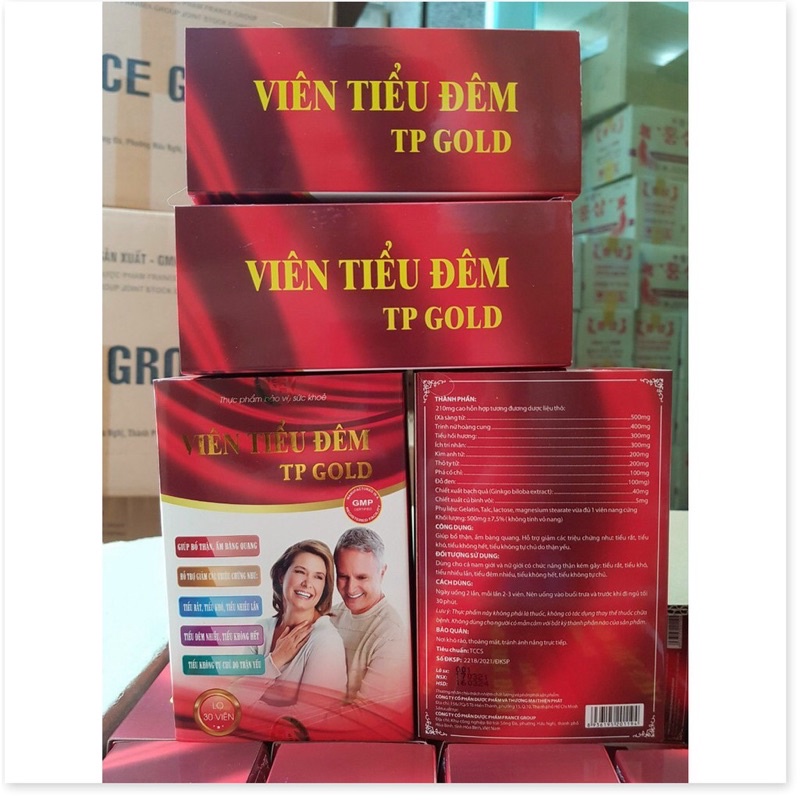 Viên Tiểu Đêm TP Gold,hỗ trợ dứt điểm tiểu đêm