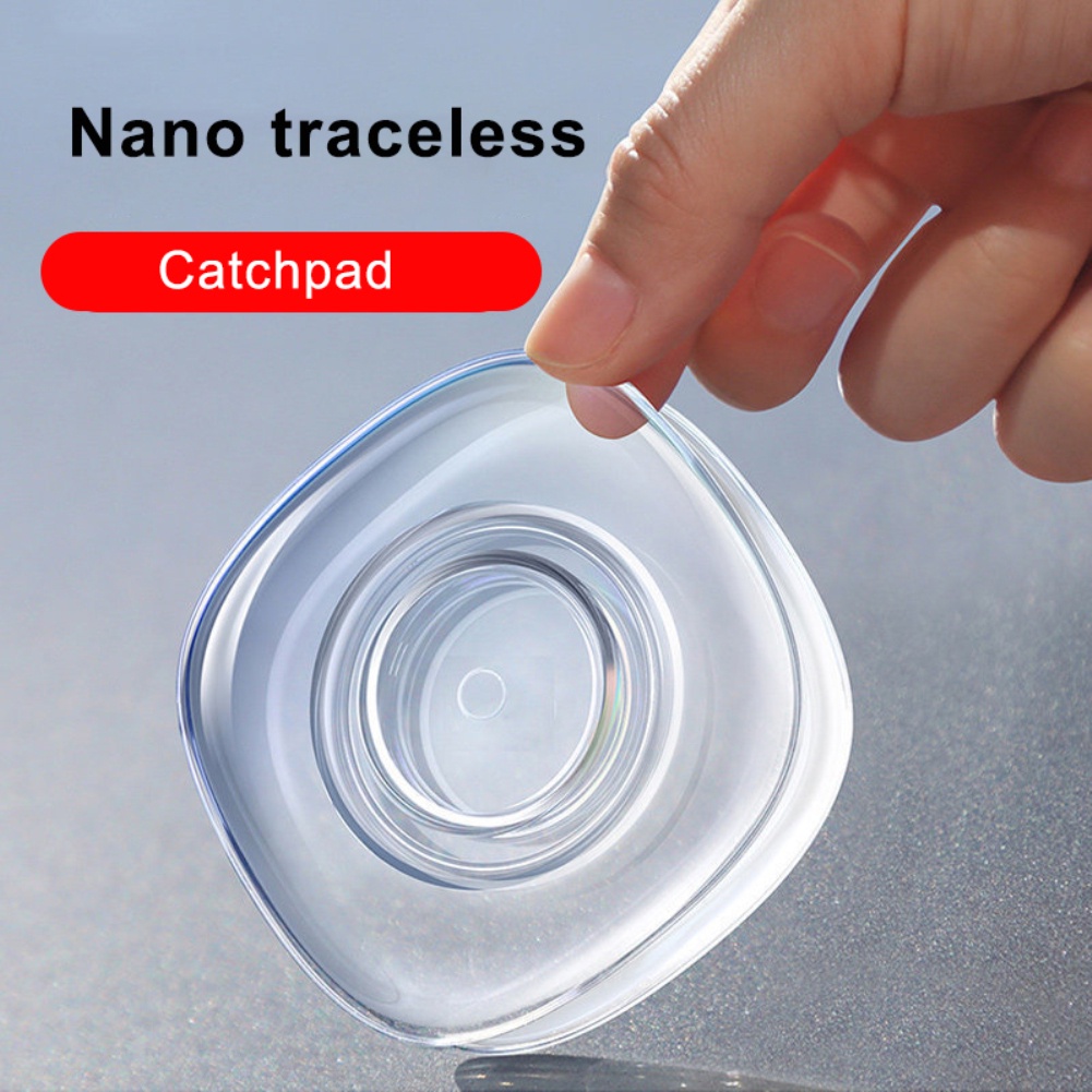 Miếng Dán Cao Su Trong Suốt Chống Trượt Không Để Lại Dấu Vết Có Móc Treo Điều Khiển Từ Xa / Điện Thoại Di Động