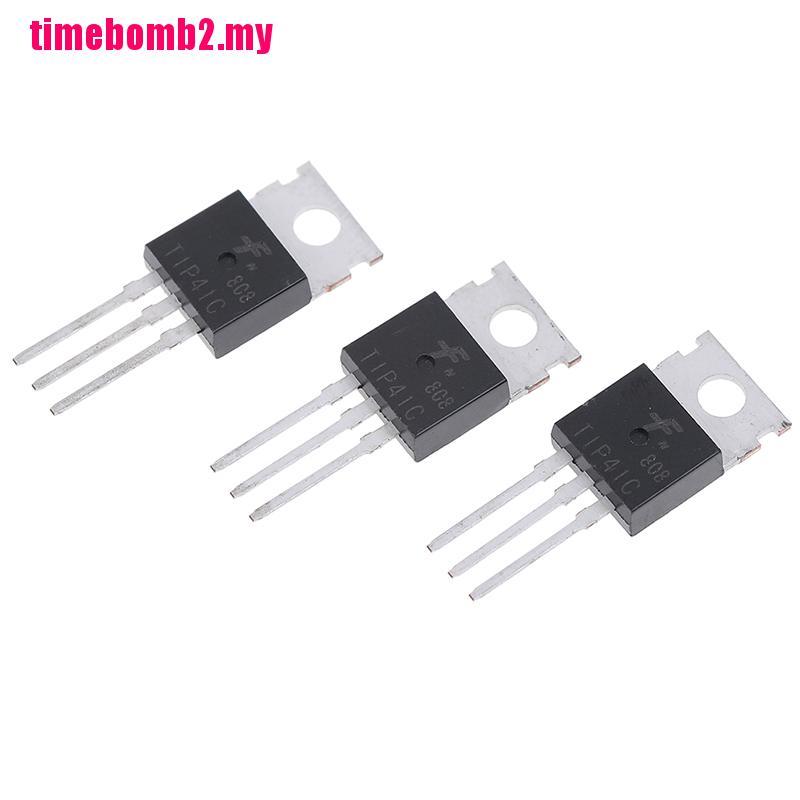 Bộ 10 Linh Kiện Bán Dẫn Mới Tip41C Tip41 Npn To-220