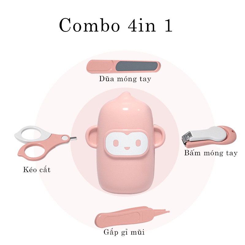 Bộ bấm cắt móng tay cho trẻ sơ sinh Ck bebe