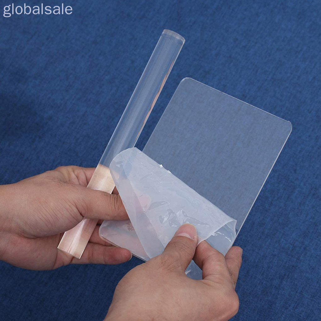 Bộ 2 Cây Lăn Mặt Đất Sét Trong Suốt Tiện Dụng