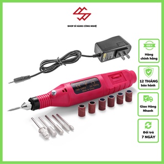 Máy khắc mài cầm tay mini hỗ trợ gia công đồ vật, nail