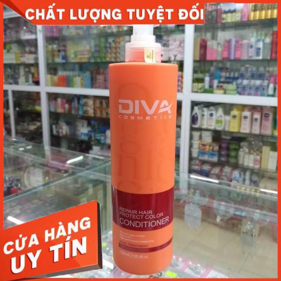 CẶP DẦU GỘI DIVA CAM PHỤC HỒI VÀ GIỮ MÀU ORGANIC