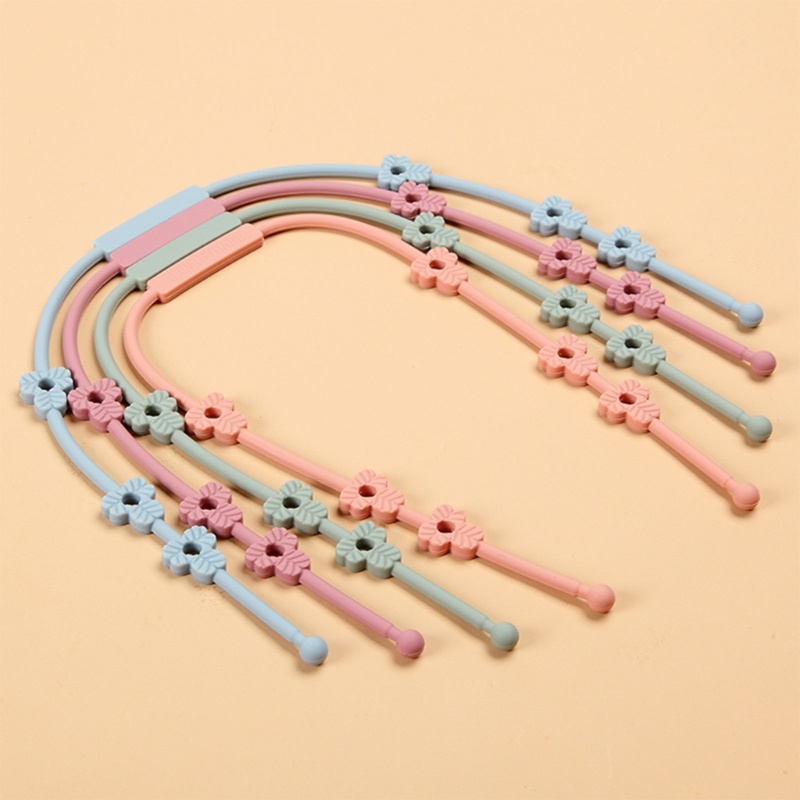 Dây Đeo Núm Ti Giả Bằng Silicone Chống Rơi / Thất Lạc Cho Bé