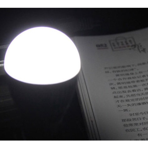 Đèn pin LED tròn cổng USB
