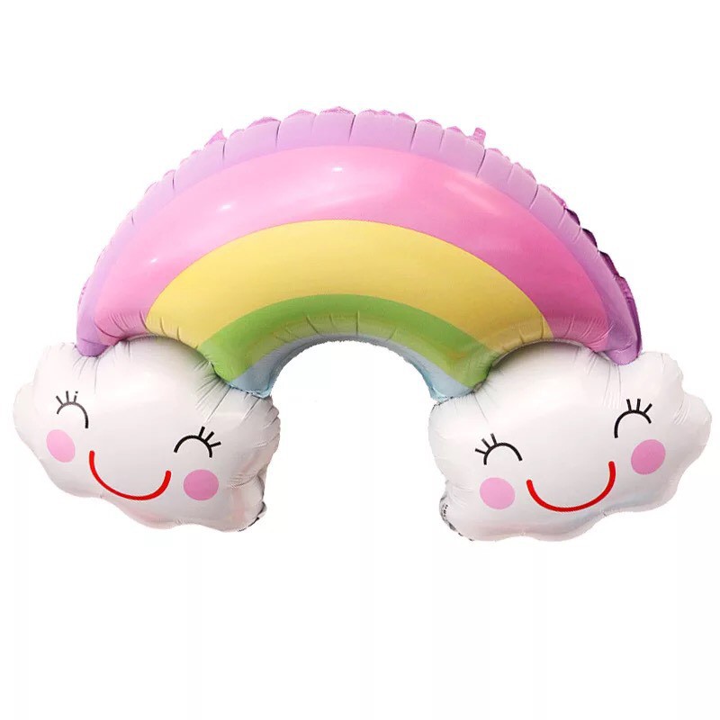 Bóng bay hình cầu vồng 90x60