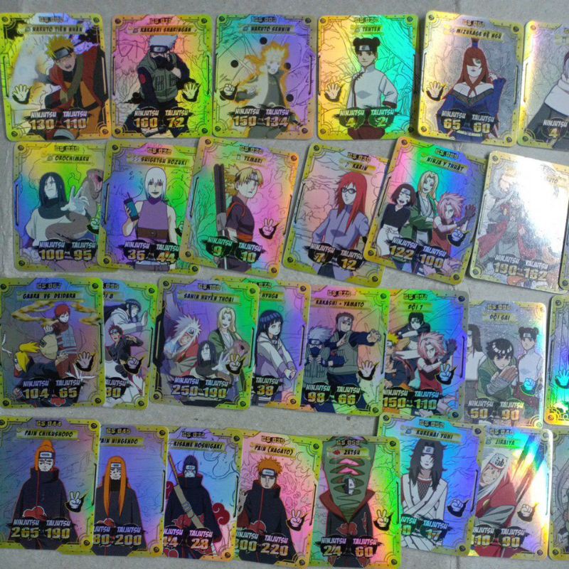 Thẻ Toonies phiên bản Naruto