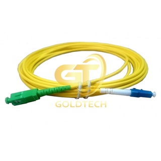 Dây nhảy quang singlemode sc/apc - lc/upc dài 3m simplex