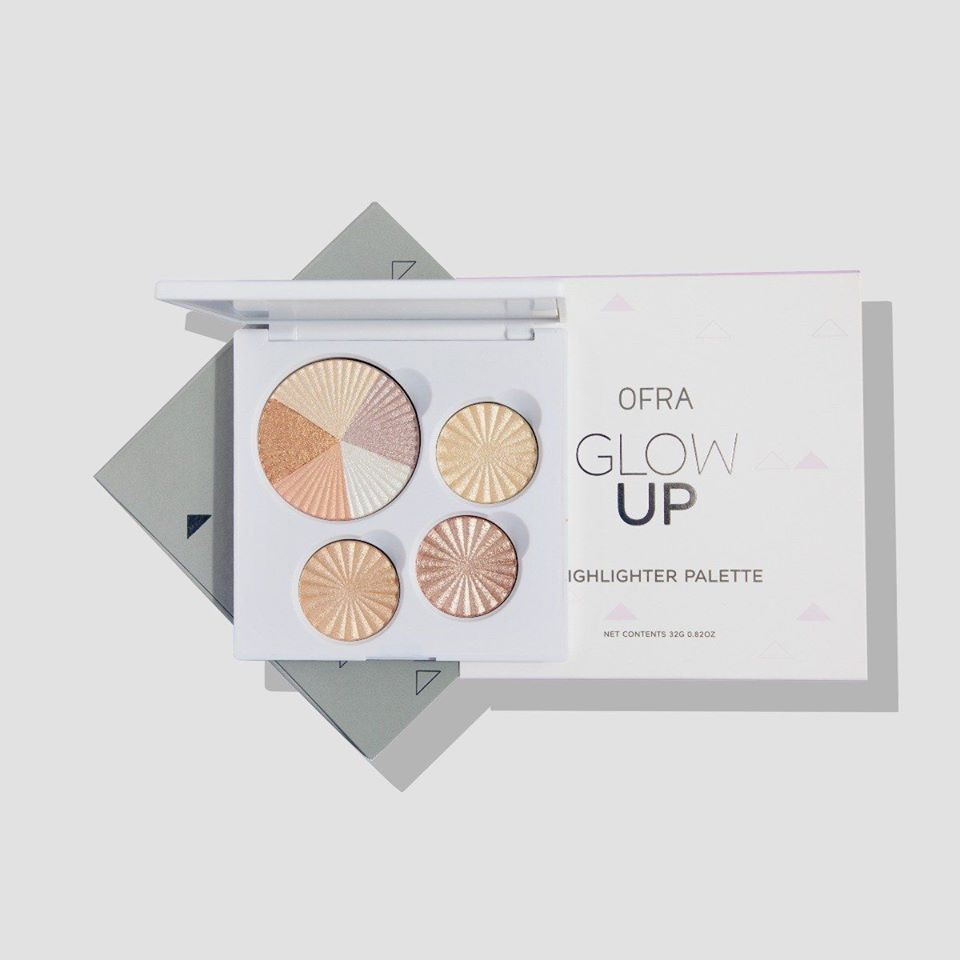 BẢNG PHẤN BẮT SÁNG OFRA COSMETICS ALL GLOWED UP HIGHLIGHTER PALETTE 32G CHÍNH HÃNG - 5055