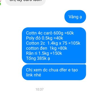 Combo vải cotton jean