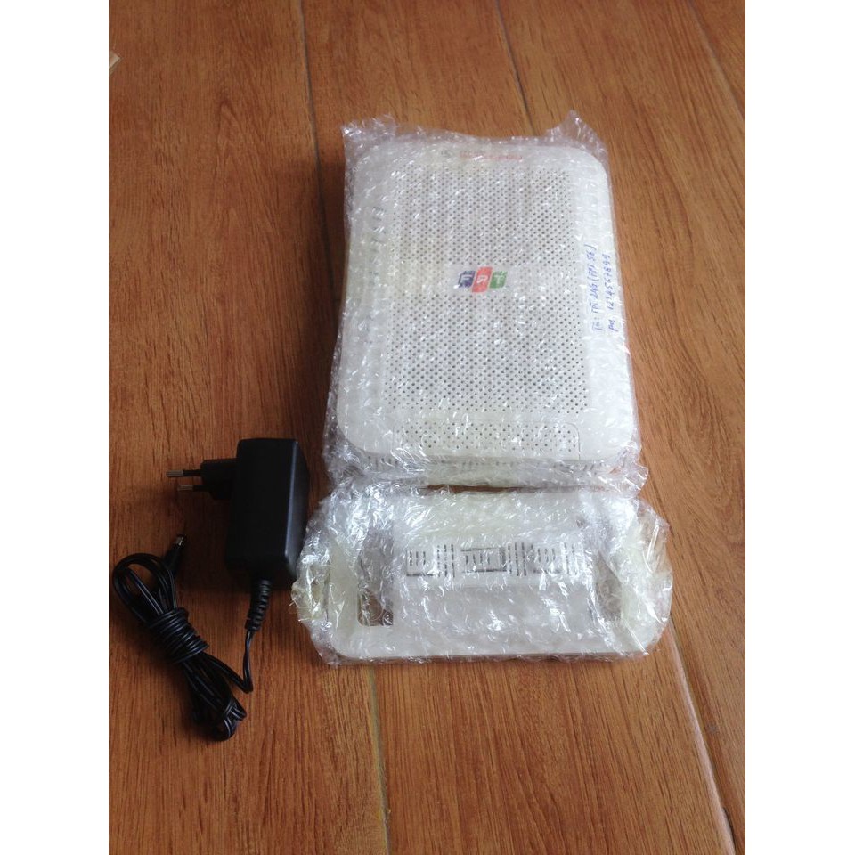 Modem fpt 2 băng tần 97RG6W - AC1000C V2 mới 99% kèm nguồn zin + lan cat 5e