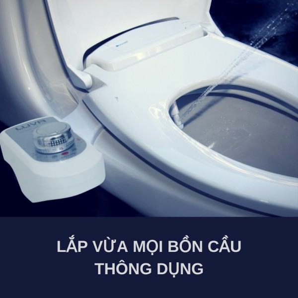 Vòi rửa vệ sinh thông minh Luva Bidet LB 201( 2 vòi rửa)