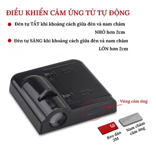 Đèn Chiếu Logo Xe Hơi Cực Chất – Bộ 2 Đèn