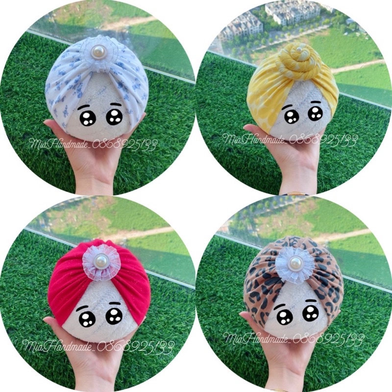 MŨ TUBAN CHO BÉ 👉RẺ ĐẸP👈 - CHẤT COTTON MỀM MỊN - VỪA SÀNH ĐIỆU VỪA CHE THÓP CHO BÉ