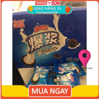 Bánh oreo socola nhân chảy giòn tan 3 lớp siêu ngon hộp 330g