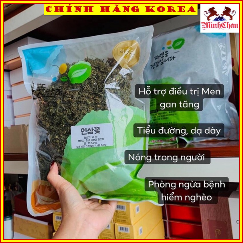 Trà Hoa Sâm Cao Cấp Hàn Quốc, Túi 500gr, minhchau