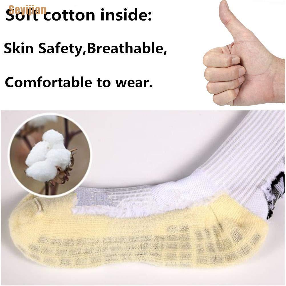 Bộ 2 Đôi Vớ Thể Thao Bằng Cotton Thoáng Khí Chống Trượt An Toàn