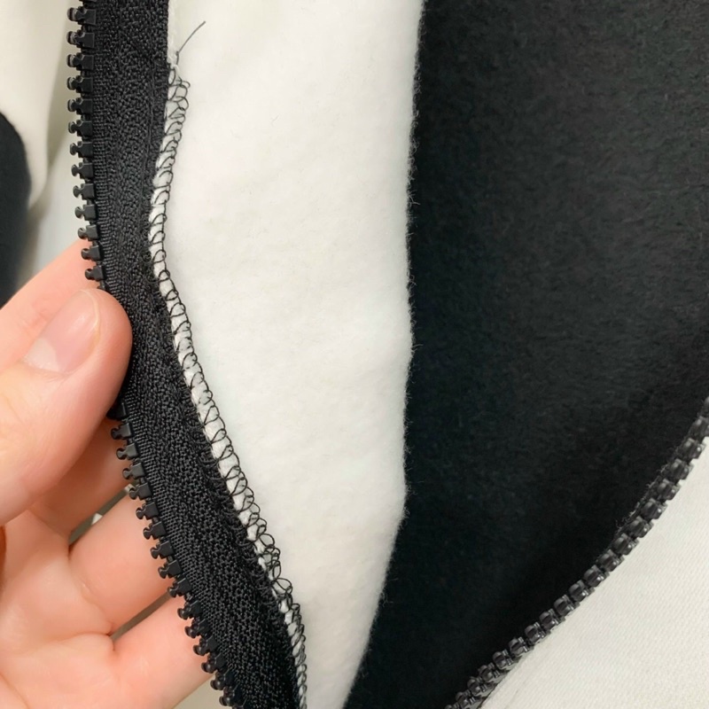 Áo Khoác Jacket PALY Đen Phối Form Rộng Dây Kéo Phong Cách Ulzzang Unisex