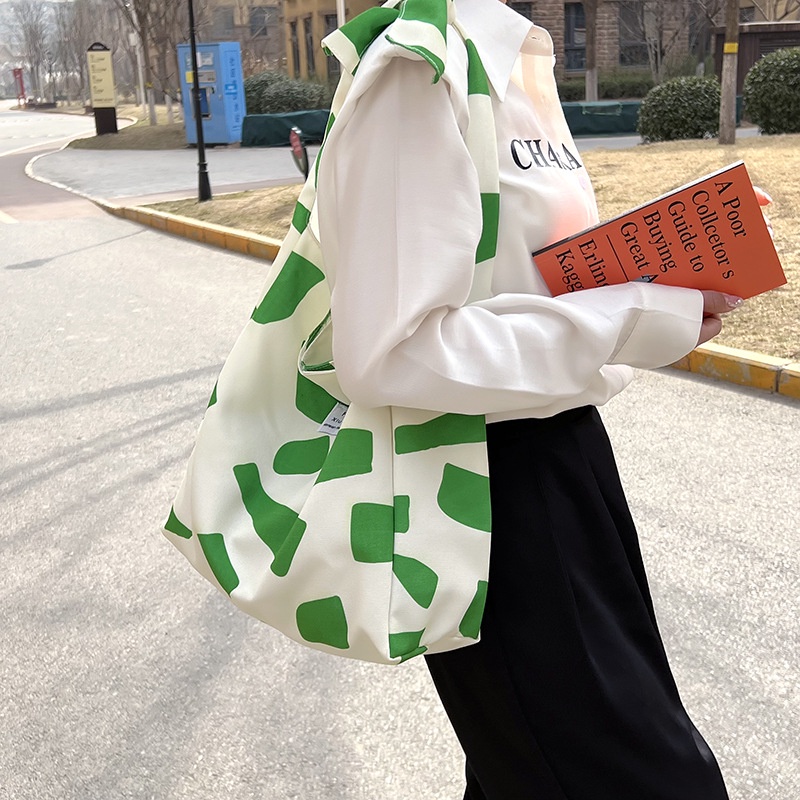 Túi Xách canvas Họa Tiết Bò Sữa Thời Trang Hàn Quốc 2022