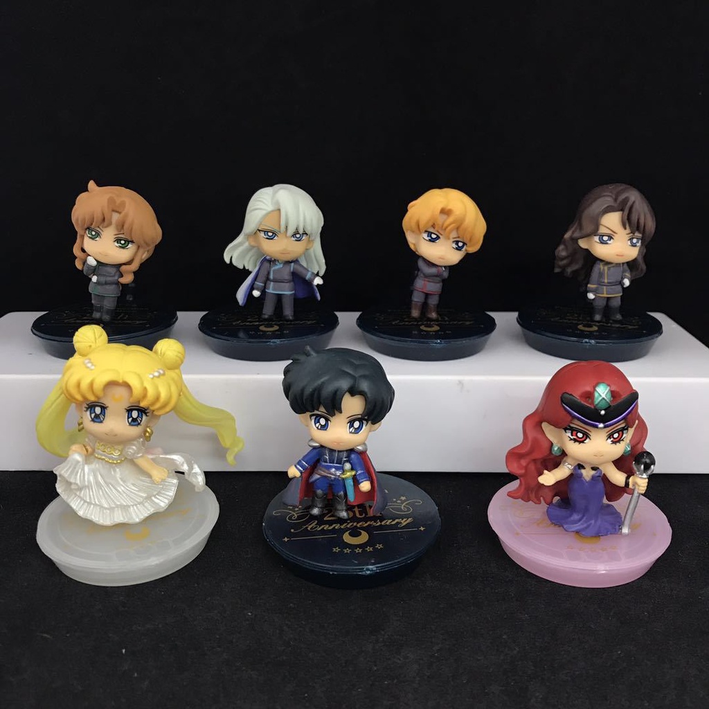 Sailor Moon Mô Hình Thủy Thủ Mặt Trăng Trang Trí Bánh Kem Có 7 Kiểu