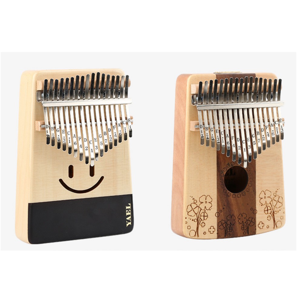 [Rẻ Vô Địch] Đàn Kalimba Yael 17 Phím Y17 (Cam Kết 100% Chính Hãng Nhập Khẩu Bởi Nắng Khuya Music - Hàng Có Sẵn)