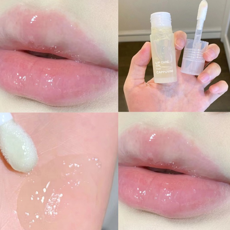 Dầu Dưỡng Môi Chiết Xuất Tự Nhiên Dưỡng Ẩm Làm Mềm Môi Giảm Nếp Nhăn Đa Năng