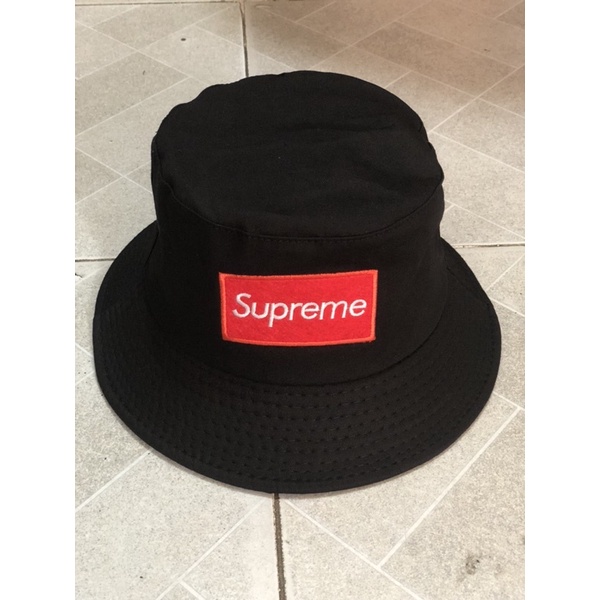 Nón bucket đen thời trang unisex thời trang tiện lợi
