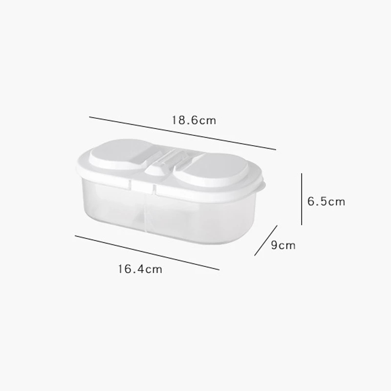 Set 2 món gồm hộp bảo quản thực phẩm trong tủ lạnh và nĩa tiện dụng