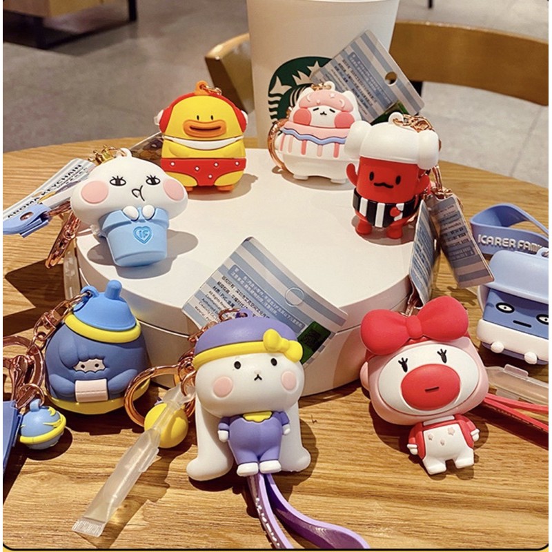 Móc Khoá Icarer Family ( móc khoá có mùi hương thơm thơm )